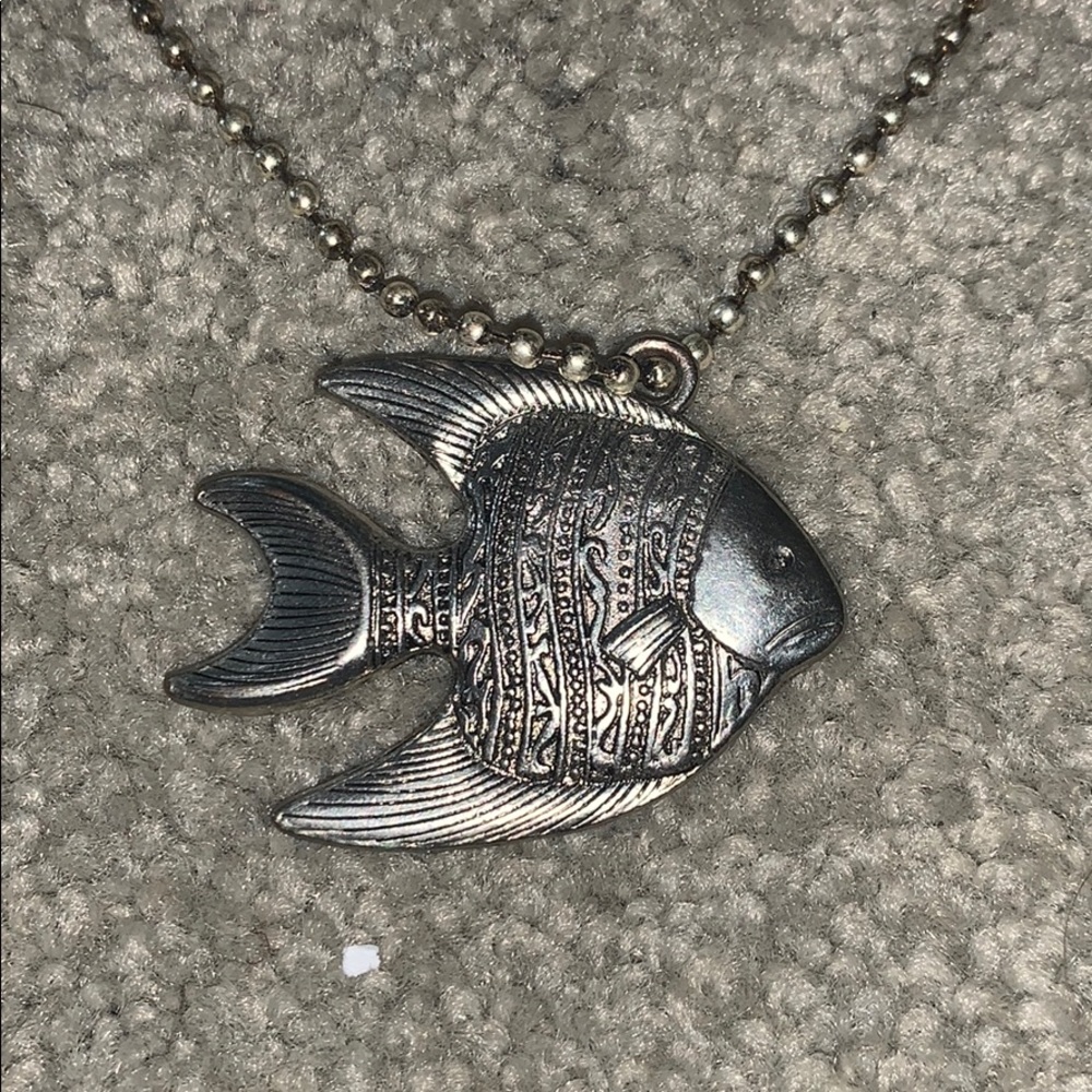fish necklace